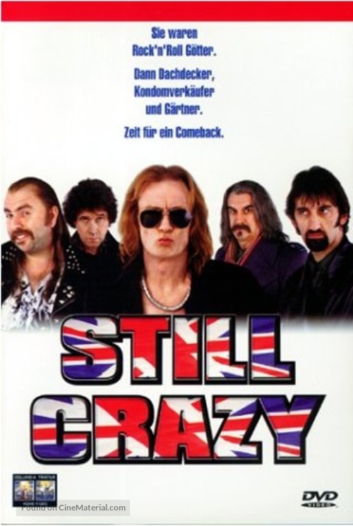 Still Crazy - German DVD movie cover