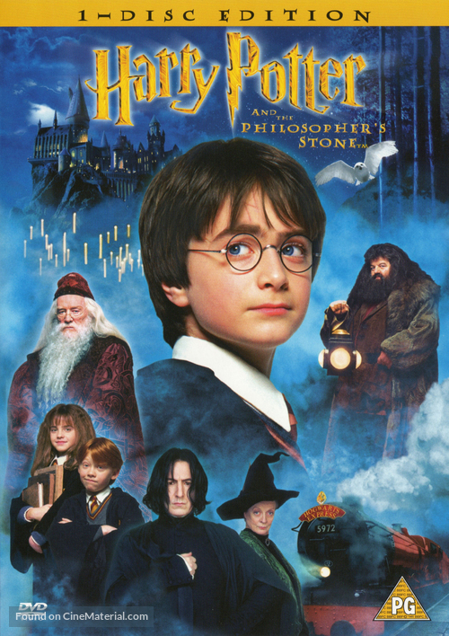 Harry Potter and the Philosopher&#039;s Stone - British Movie Cover