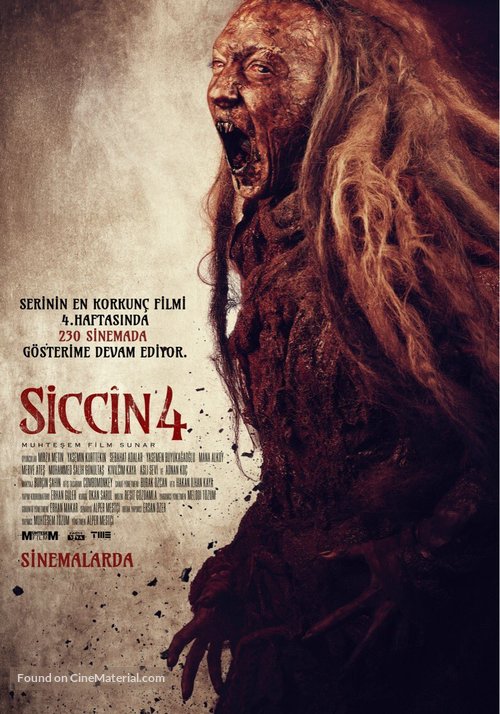Siccin 4 - Turkish Movie Poster
