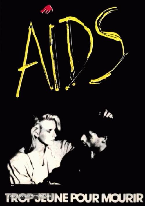 Gefahr f&uuml;r die Liebe - Aids - French Movie Poster