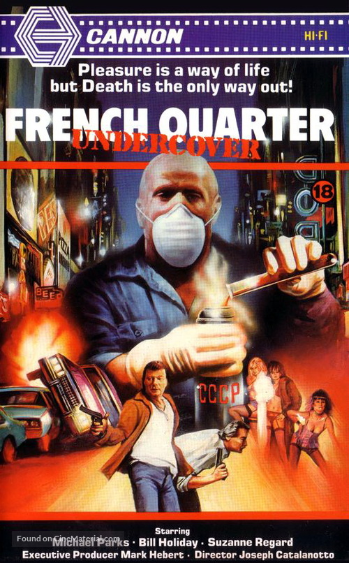 French Quarter Undercover - British Movie Cover