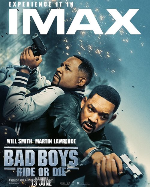 Bad Boys: Ride or Die - Malaysian Movie Poster