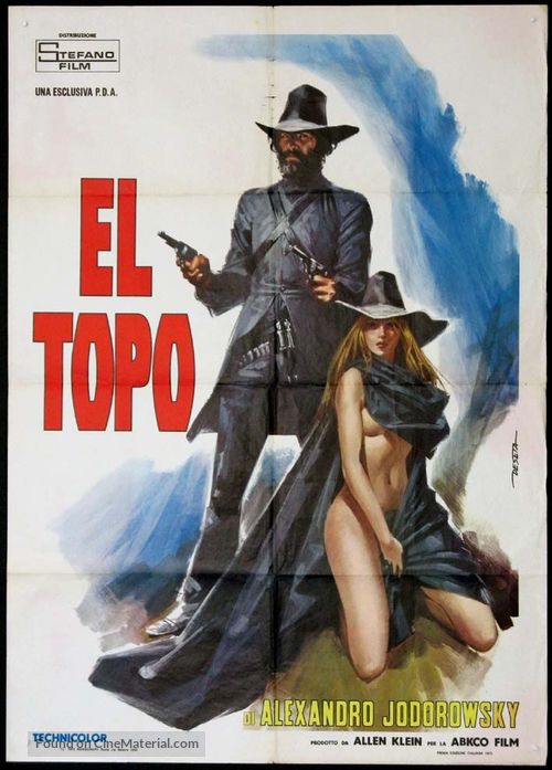 El topo - Italian Movie Poster