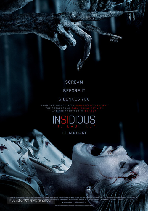 Insidious: The Last Key - Dutch Movie Poster