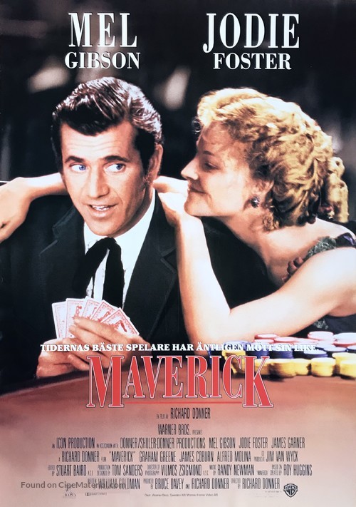 Maverick - Swedish Movie Poster