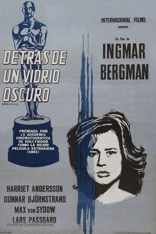 S&aring;som i en spegel - Argentinian Movie Poster