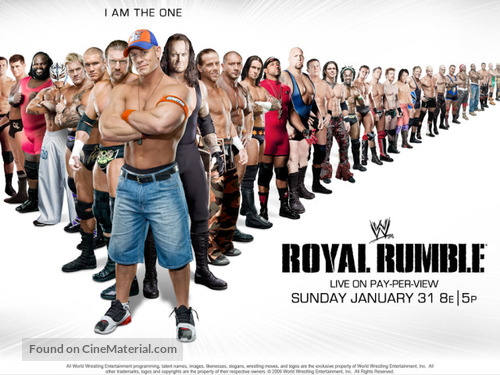 WWE Royal Rumble - Movie Poster