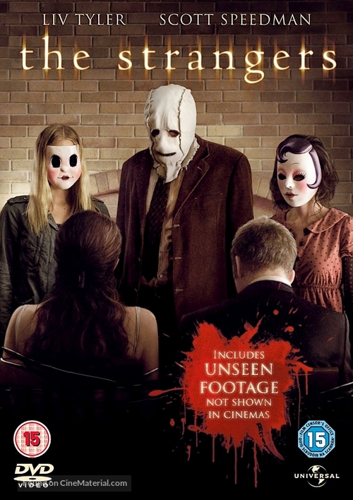 The Strangers - British DVD movie cover