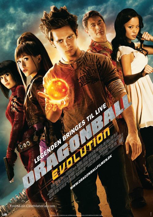 Dragonball Evolution - Danish Movie Poster