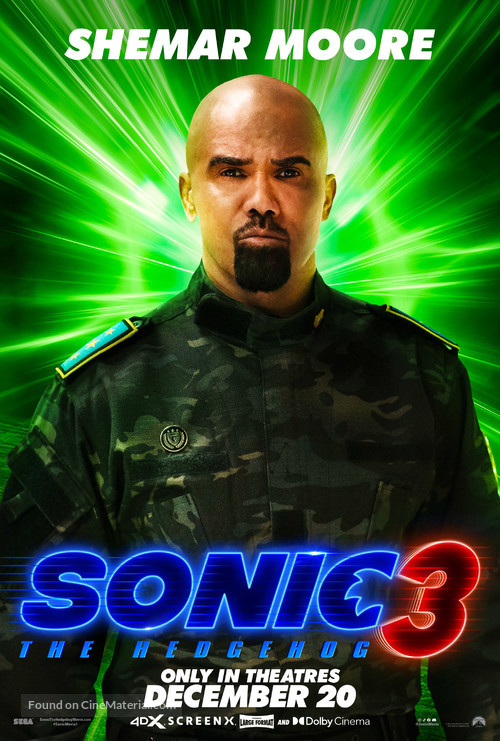 Sonic the Hedgehog 3 - Movie Poster