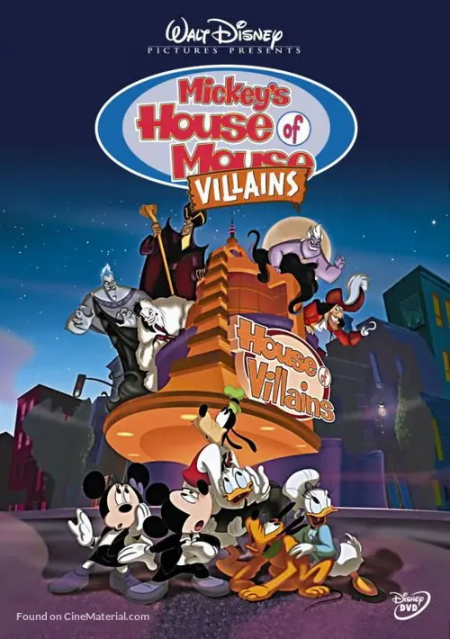 Mickey's House of Villains movie poster