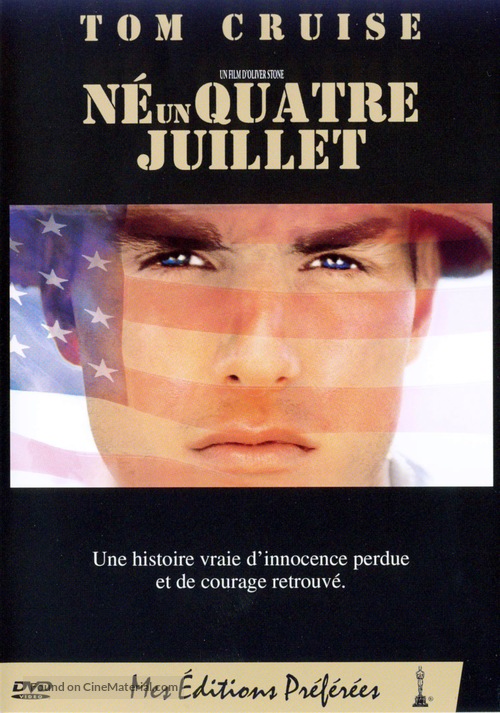 Born on the Fourth of July - French DVD movie cover