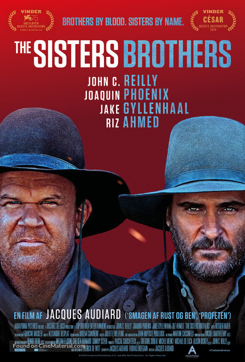 The Sisters Brothers - Danish Movie Poster