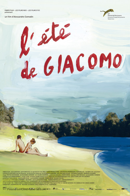 L&#039;estate di Giacomo - French Movie Poster