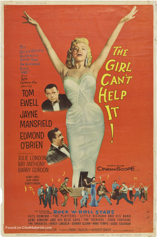 The Girl Can&#039;t Help It - Movie Poster