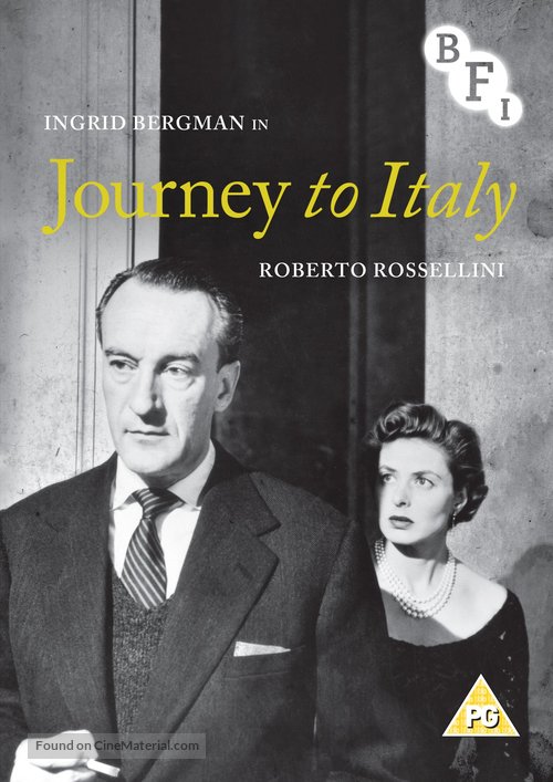 Viaggio in Italia - British DVD movie cover