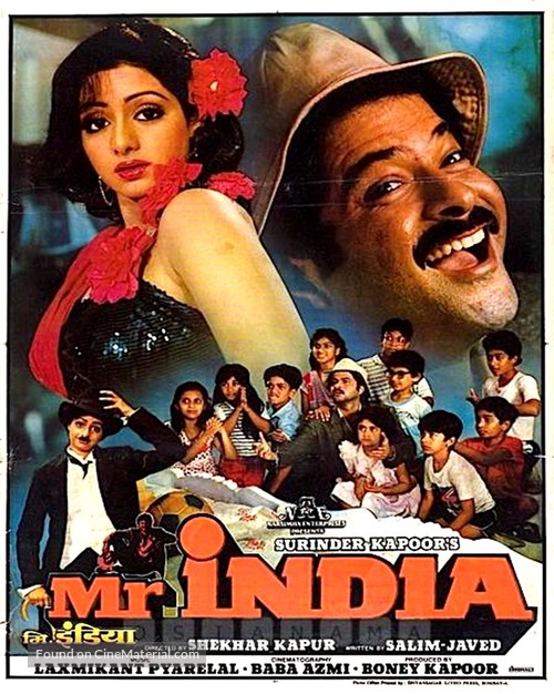 Mr India - Indian Movie Poster