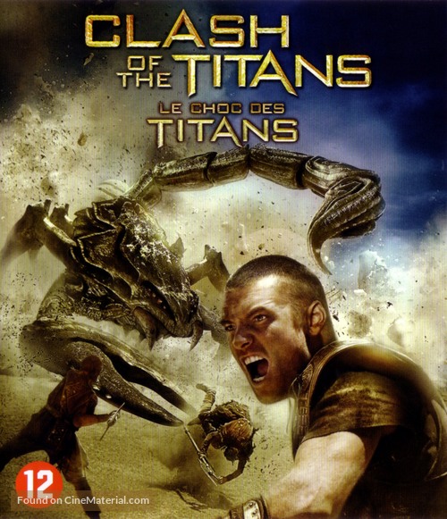 Clash of the Titans - Dutch Blu-Ray movie cover