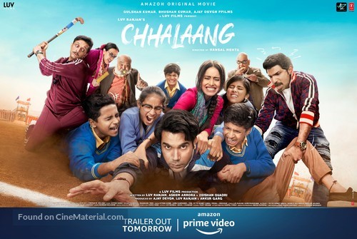 Chhalaang - Indian Movie Poster