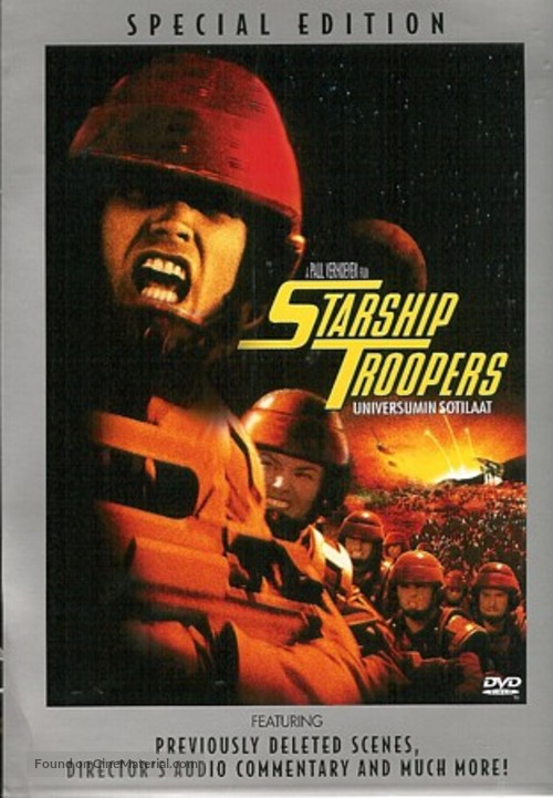 Starship Troopers - Finnish DVD movie cover