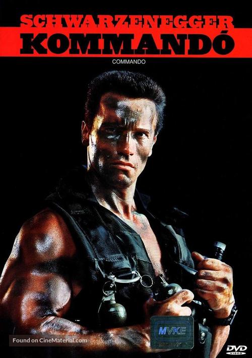 Commando - Hungarian DVD movie cover