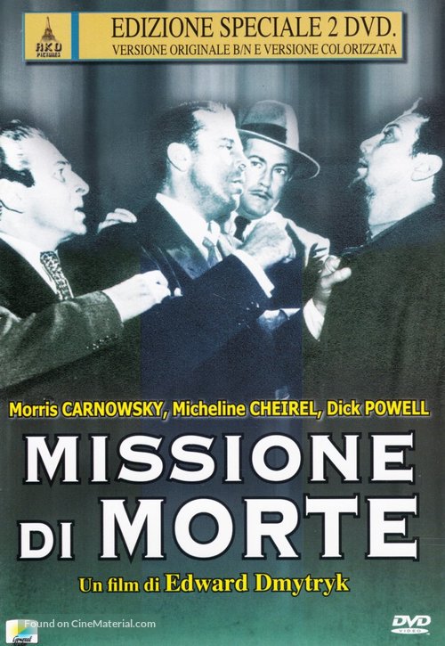 Cornered - Italian DVD movie cover