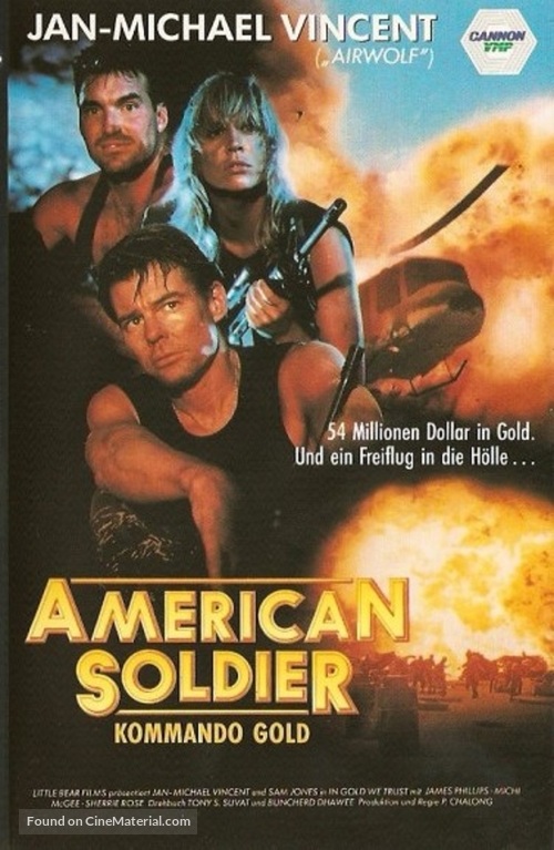 In Gold We Trust - German VHS movie cover