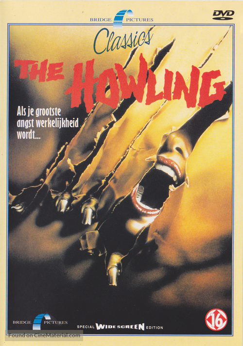 The Howling - Dutch DVD movie cover