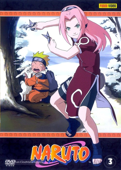 &quot;Naruto&quot; - Italian DVD movie cover