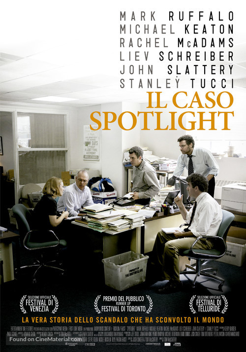 Spotlight - Italian Movie Poster