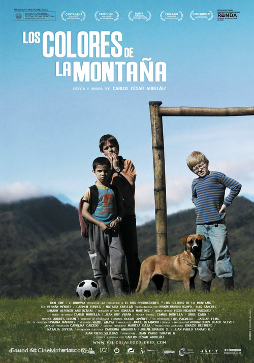 Los colores de la monta&ntilde;a - Swiss Movie Poster