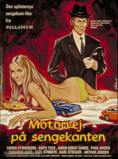 Motorvej p&aring; sengekanten - Danish Movie Poster
