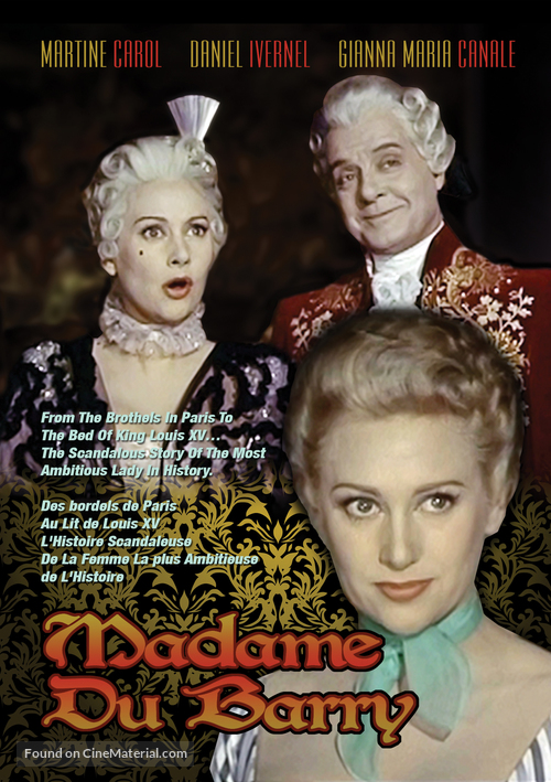 Madame du Barry - Canadian DVD movie cover
