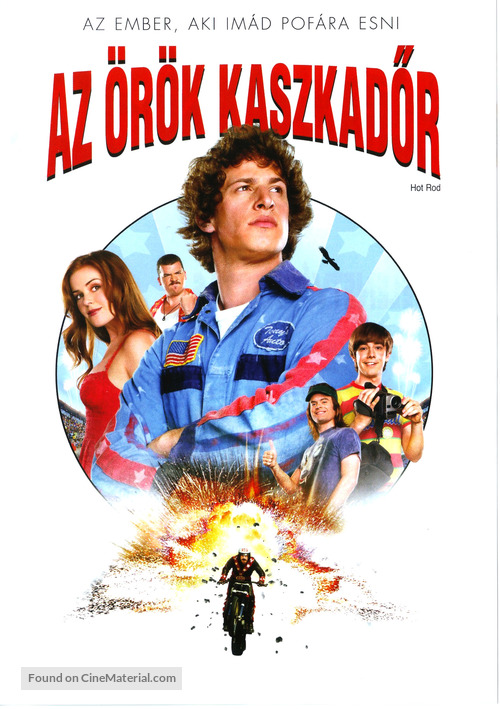 Hot Rod - Hungarian DVD movie cover