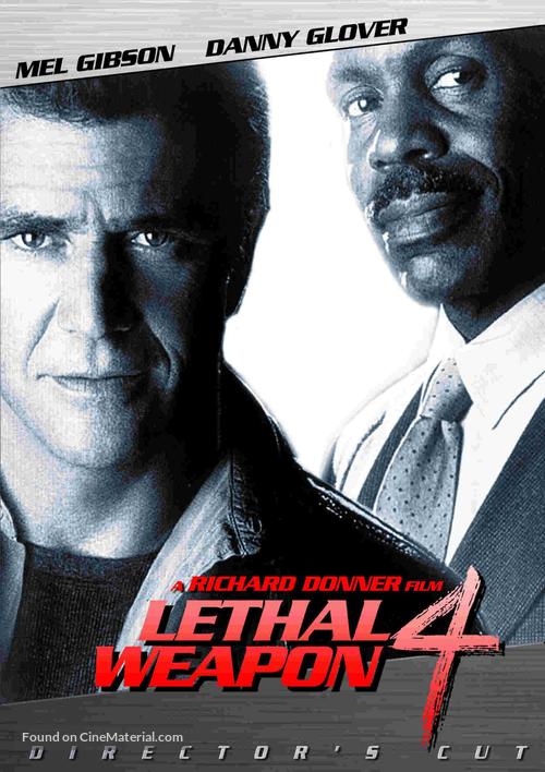 Lethal Weapon 4 - DVD movie cover