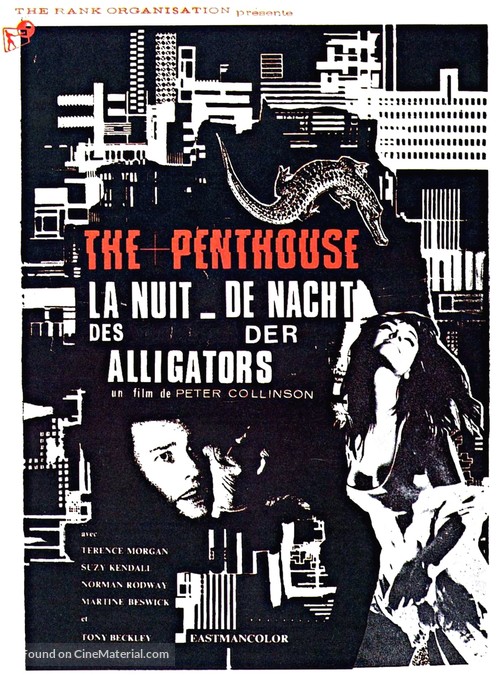 The Penthouse - Belgian Movie Poster