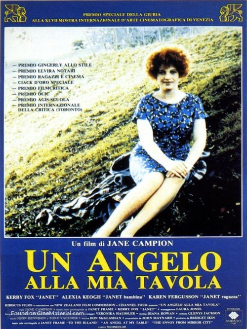 An Angel at My Table - Italian Movie Poster