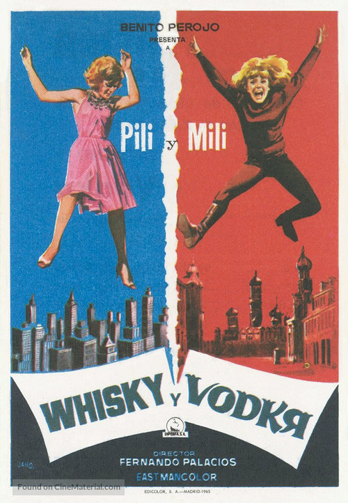 Whisky y vodka - Spanish Movie Poster