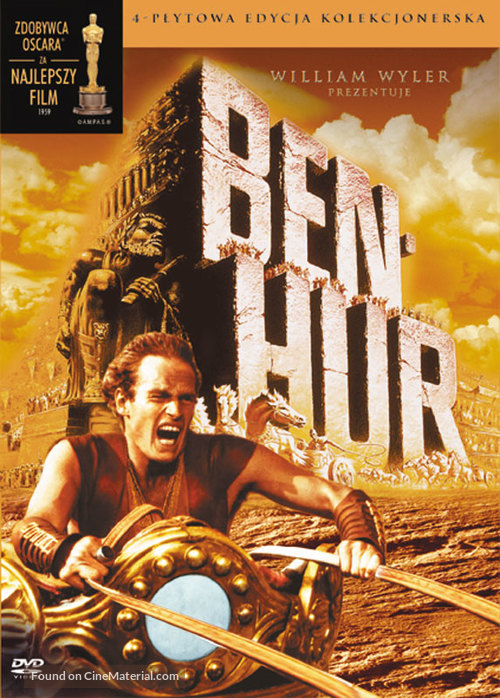 Ben-Hur - Polish DVD movie cover