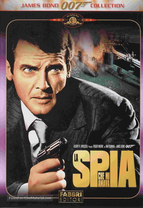 The Spy Who Loved Me - Italian Movie Cover