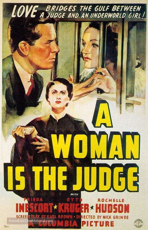 A Woman Is the Judge - Movie Poster