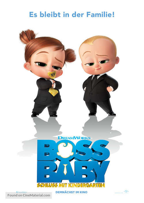 The Boss Baby: Family Business - German Movie Poster
