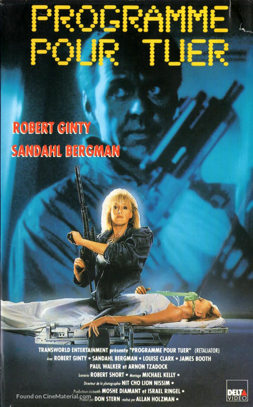 Programmed to Kill - French VHS movie cover