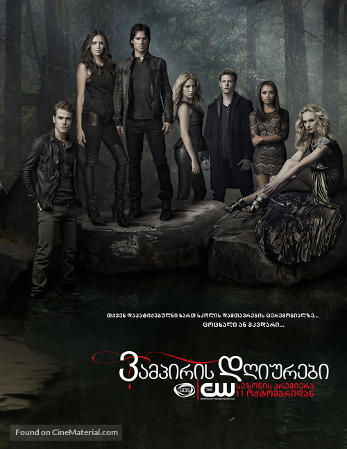 &quot;The Vampire Diaries&quot; - Georgian Movie Poster