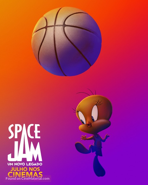 Space Jam: A New Legacy - Brazilian Movie Poster