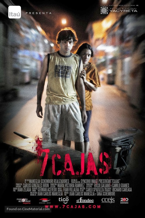 7 Cajas - Spanish Movie Poster