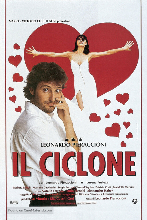 Il ciclone - Italian Theatrical movie poster