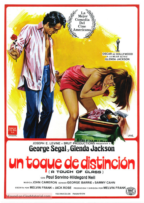 A Touch of Class - Spanish Movie Poster