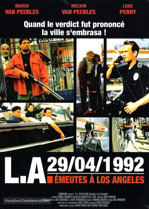 Riot - French DVD movie cover