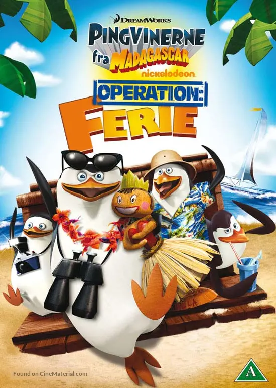 &quot;The Penguins of Madagascar&quot; - Danish DVD movie cover